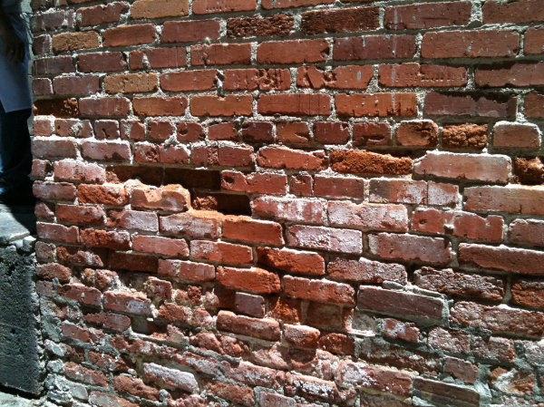 Masonry restoration work