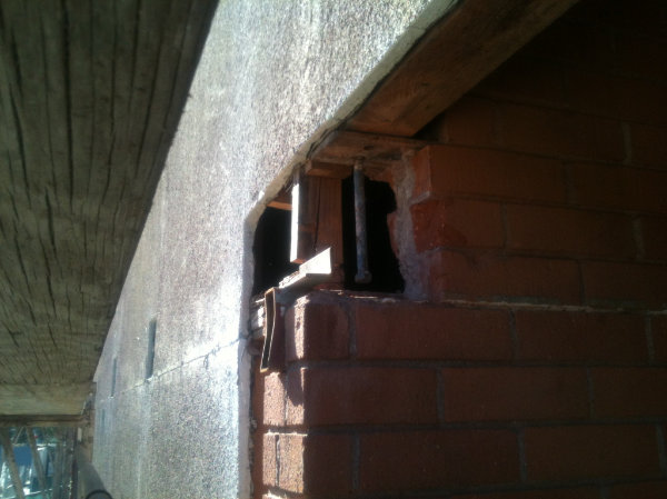 Masonry restoration work